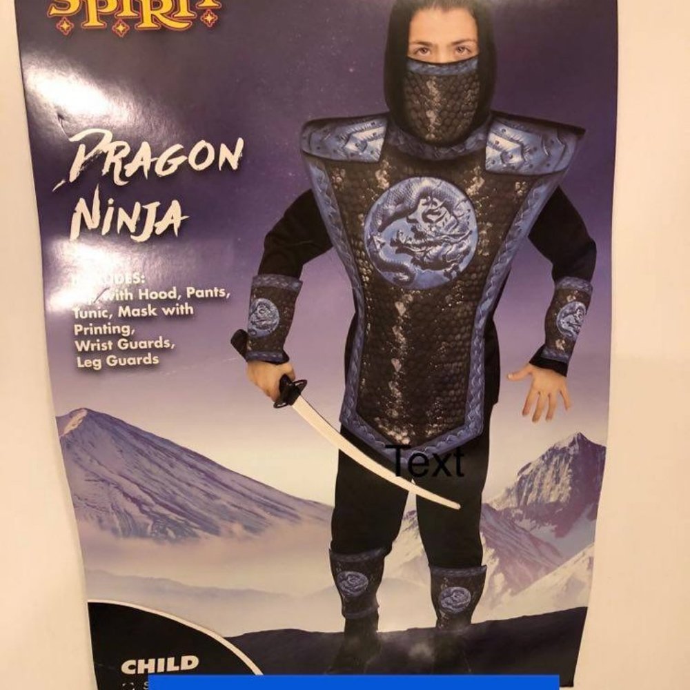 New Ninja Dragon – Boys size small-med